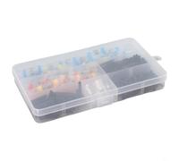 Connettori termorestringenti per saldatura, kit da 280 pezzi con rapporto di restringimento 2:1, valutazione 600 V, giunti di testa impermeabili per automotive, marine e Indust