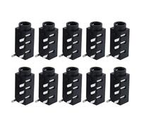 Connettori Uditivi da 10 da 3 5 Mm PJ320A Casete per Le Cuffie Durabilità per I Tecnici del Suono Cancella Trasmissione del Suono