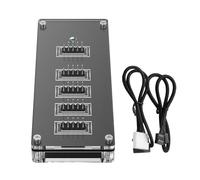 Connettori USB a 9 pin, scheda rialzi 50 cm, cavo di prolunga a 4 pin, 4 x 9 pin, splitter di espansione, 4 porte USB 2.0, hub di connessione per ventole