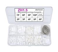 Connettori ZH 1.5MM e kit terminale a crimpare compatibile con connettore JST ZH 1.5 alloggiamento 2/3/4/5/6/7/8/9/10 pin
