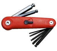 CONNEX - 7 IN 1 - SERIE 7 CHIAVI A BRUGOLA ESAGONALI - IN ACCIAIO CROMO VANAD...