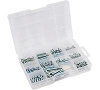 Connex Assortimento di viti filettate, 265 pezzi, diverse misure, testa svasata