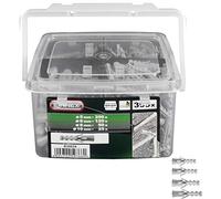 CONNEX, B30024, Pinne spine Ordinati, 395 pezzi in un secchio