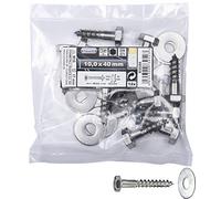 CONNEX B30268 Viti a testa esagonale DIN571 10x30