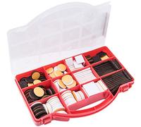 Connex B34140 Feltrini Adesivi Assortiti, in Valigetta, 275 Pezzi