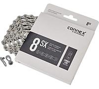 Connex 8xs 6.6 Mm 1/2x3/32 Road/mtb Chain Beige,Argento 114 Links