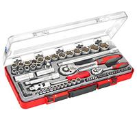 Connex COX580267 - Kit di chiavi a bussola; 67 pezzi da 1/2" e 1/4" - NUOVO
