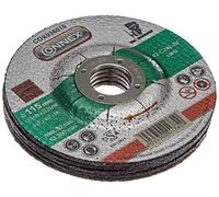 Connex COX938015 - Set di 5 dischi per taglio della pietra, diametro 115 mm, larghezza 2,5 mm
