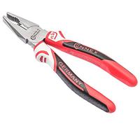 Connex COXT111180 - Pinza Universale, 180 mm, in Acciaio Speciale per Utilizzo Professionale, Impugnatura Premium Tre Componenti