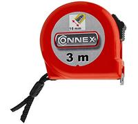 Connex COXT701163 - Metro a nastro magnetico, con tasto di blocco, 3 m x 16 mm