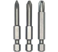 Connex COXT973017 - Inserti per avvitatori Pozidriv PZ1, PZ2, PZ3, lunghezza 50 mm, 3 pezzi