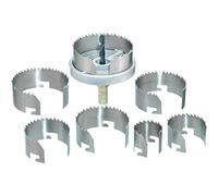 Connex COXT976320 - Set 7 lame di sega a campana per legno da 26 a 36 mm, h 45 mm