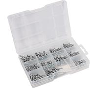 Connex DP8500119 - Set di viti autofilettanti assortite, 265 pezzi, varie dimens