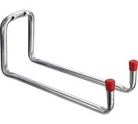 Connex DY222025 Gancio Doppio a Parete zincato 90 x 120 x 175 mm, Grigio, 1 pezzo