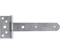 Connex Gancio a croce, 200 x 35 x 40 mm, in acciaio inox, per porta, cerniera/guarnizione per porte, cancelli e porte, HVRJ20056, zincato blu