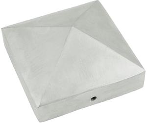 Connex HV4326 - Copripalo a piramide, in alluminio, 90 x 90 mm