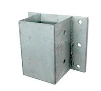 Connex HV4334 - Placche coprenti avvitabili, 71 x 71 x 150 mm, zincate a caldo -