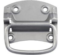 Connex HVRJ20035 HVRJ20035-Maniglia per Cassa, 93 x 76 mm, in Acciaio Inox, Maniglia per Il Trasporto, Zincato Blu