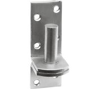 Connex HVRJ20064 HVRJ20064-Gancio Ø 16 mm - in Acciaio Inox Inossidabile Supporto Universale/Gancio di Montaggio per Garage/Piastra di Fissaggio/Porta, Zincato Blu