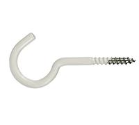 Connex KL5190050 - Gancio per stendibiancheria, in plastica, 4,4 x 50 mm, 1000 g, colore: Bianco