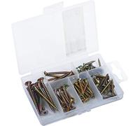 Connex - Set di componenti assortiti, in pratica scatola di plastica, adatto per casa, officina e Co. Assortimento di scatole/assortimento di piccoli ferri., DP8500102