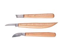 CONNEX -SET UTENSILI DA INTAGLIO 3 PZ.manico legno