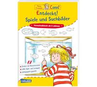 Conni Gelbe Reihe (Beschäftigungsbuch): Entdeckt! Spiele und Suchbilder: Rätselblock zum Spielen, Knobeln und Ausmalen für Kinder zwischen 5 und 8 Jahren
