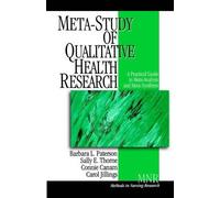 Connie Canam Carol Jillings Barbara L. Pater Meta-Study of Qualitat (Tascabile)
