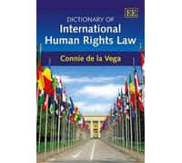 Connie de la Veg Dictionary of International Human Rights La (Copertina rigida)