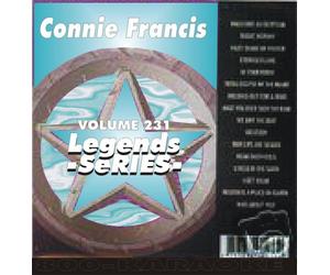 Connie Francis 17 Song Karaoke CDG Legends #231