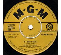 CONNIE FRANCIS - if i didn't care / toward the end of the day