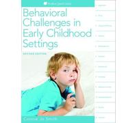 Connie Jo Smith Behavioral Challenges in Early Childhood Settings (Tascabile)