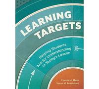 Connie M. Moss Susan M. Brookhart Learning Targets (Tascabile)