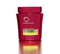 Connoisseurs Detergente Gioielli - Liquido Pulizia Diamanti, Oro, Platino e Pietre Preziose - Vassoio da immersione e spazzola inclusi - 250ml