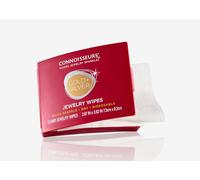 CONNOISSEURS "Jewelry Wipes", per oro, argento, pietre preziose e bigiotteria, 25 panni in scatola