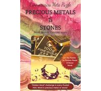Connoisseurs Meta Puzzle Precious Metals & Stones word search + Hidden word: A rewarding word hunt for Mint collectors, glittering gemstones lovers, ... word bonus ... Gifting, Self discovery fun!