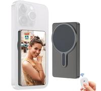 CONNOVA Schermo per monitor per selfie Vlog, supporto magnetico con connessione wireless con telecomando, registrazione wireless 1080p, fotocamera posteriore per selfie, vlog, live streaming