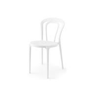 Connubia Set 4 Sedie Caffè CB/1970 Colore Bianco