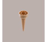 Cono Coppa '60 Stampato Wafer Grande per Gelato Cono Firenze 160 pezzi