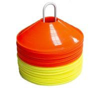 Cono da allenamento Blue Sports Saucer 2" Kit 25x Yellow + 25x Orange