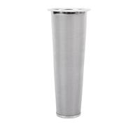 Cono del filtro del caffè dell'acciaio inossidabile per le case che preparano la bocca larga vaso di frutta bevanda infusore accessori per ufficio filtro a forma di cono