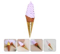 Cono di gelato artificiale di gelato finto di simulazione del