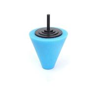 Cono di lucidatura, tampone, spugna in schiuma, for trapano for auto, kit for la cura dei mozzi delle ruote, strumento conico, accessorio for pulizia(B-Blue)