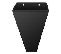 Cono di pollo - imbuto di restrizione in acciaio a schiena piatta | Cono di omicidio di pollame in acciaio portatile | Gadget da cucina Turkey Processing Tool Farm Products | Macchina di difesa