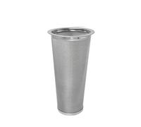 Cono filtro da caffè in acciaio inossidabile per la produzione di case a bocca larga vaso infusore per bevande di frutta accessori per ufficio filtro portatile