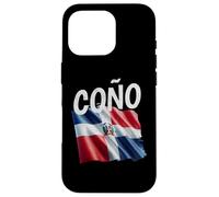 Coño - Funny Dominican Republic Flag Slang For Men Women Custodia per iPhone 16 Pro