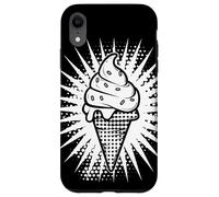 Cono gelato che disegna il sorbetto Custodia per iPhone XR
