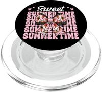 Cono gelato girl mom coquette rosa Sweet Summer Time PopSockets PopGrip per MagSafe