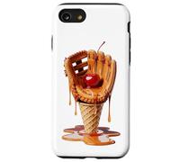 Cono Gelato Guanti da Baseball Giocatore Lanciatore Custodia per iPhone SE (2020) / 7/8