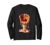 Cono Gelato Guanti da Baseball Giocatore Lanciatore Maglia a Manica